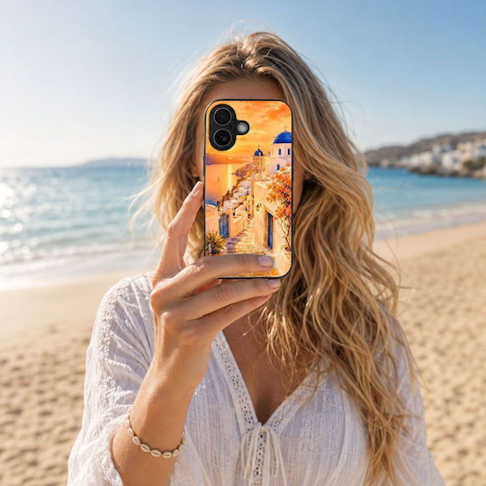 Калъф Sonique Greek Island Muse Series Nothing Phone 3a Залез В Оя