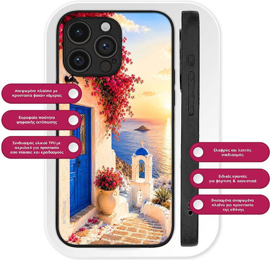 Sonique Greek Island Muse Series OnePlus Nord N20 SE Santorini Sunset Case