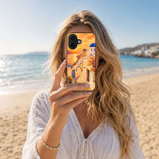 Калъф Sonique Greek Island Muse Series Motorola Edge 50 Pro 5g Залез В Оя