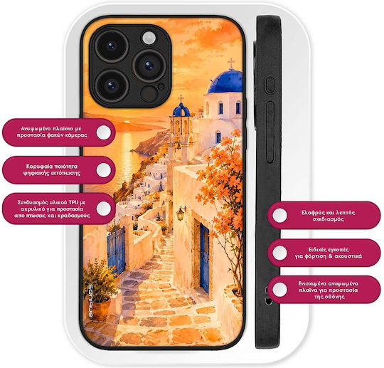 Калъф Sonique Greek Island Muse Series Motorola Edge 50 Pro 5g Залез В Оя