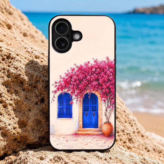 Калъф Sonique Greek Island Muse Series Realme Note 60 4g Розова Букаmbилия