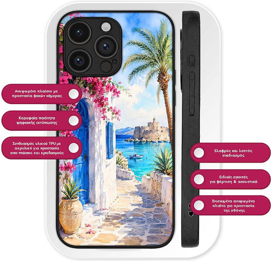 Калъф Sonique Greek Island Muse Series Realme 10 4g Улица Родос