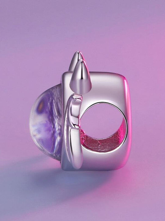 Pandora Charm Ochi Protector din Argint Violet