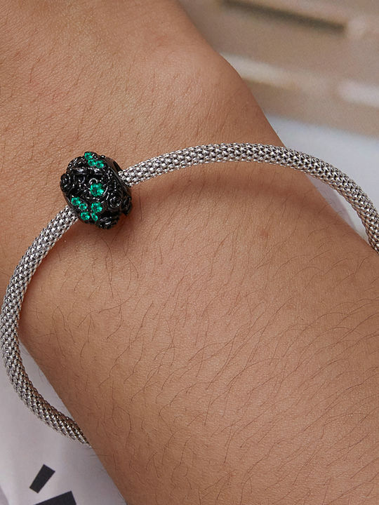 Pandora Charm Schmetterling aus Silber Grün