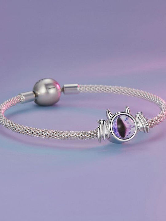 Pandora Charm Ochi Protector din Argint Violet
