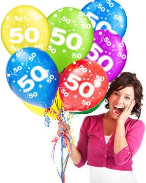Set 5 Baloane Numere Latex Bej 40 cm