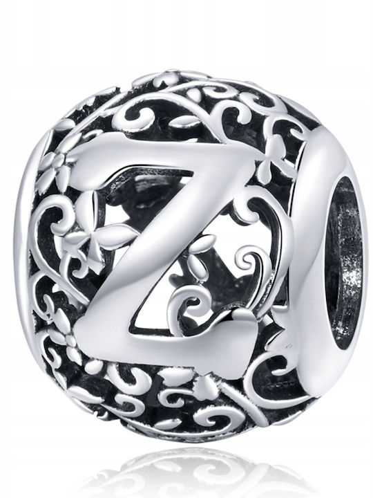 Pandora Висулка Шарм Буква Z 925 Сребърна Мода Trusky