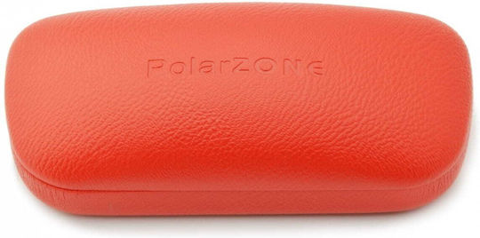 Hard Red Case Polarzone Glasses Case