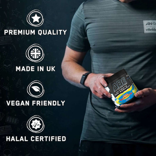 Applied Nutrition ABE All Black Everything Pre Workout Supplement 375g 30 Servings Bubblegum Crush