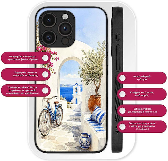 Калъф Sonique Greek Island Muse Series Xiaomi Redmi A7 Pro 4g Пътуване В Егейско море