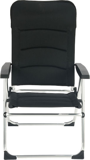 Aluminium Black Beach Chair
