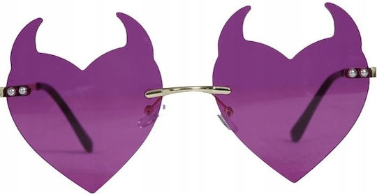 Carnival Glasses Purple for Halloween