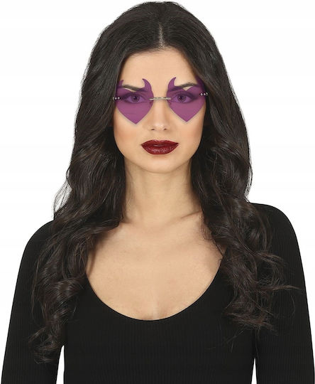 Carnival Glasses Purple for Halloween