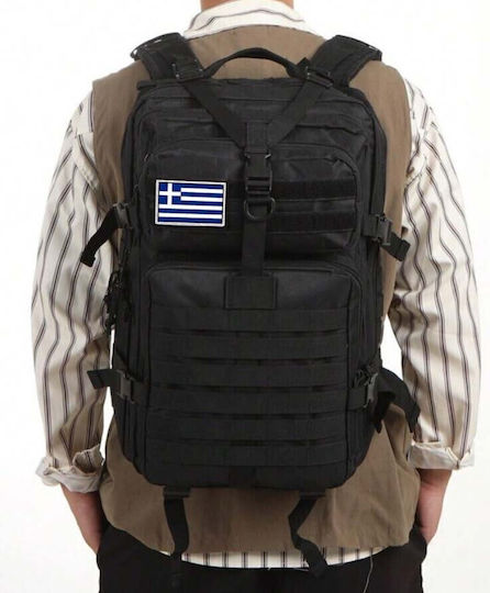 Militärrucksack Schwarz 45lt HM-4590-Schwarz