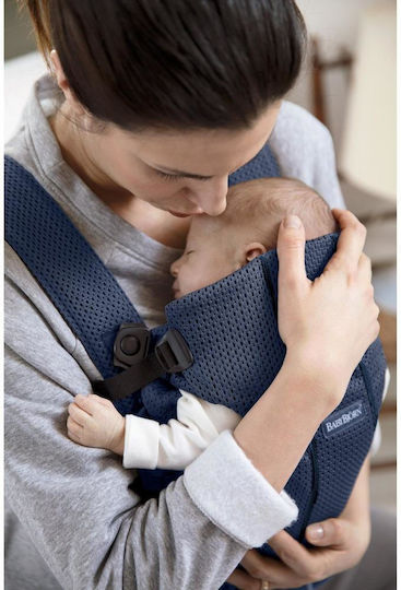 BabyBjorn Mini Klassischer Babytragetuch Marineblau