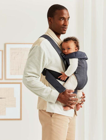 BabyBjorn 3d Mesh Κλασικός Μάρσιπος Μπλε με Μέγιστο Βάρος 11kg