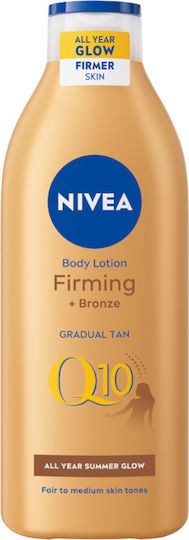 Nivea Q10 Стягащ Автобронзиращ Хидратиращ Лосион За Тяло 400 Мл X2