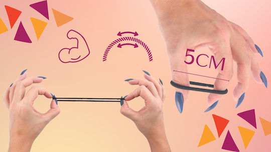 Bocca Beauty Ластици За Коса 15 Броя Черни