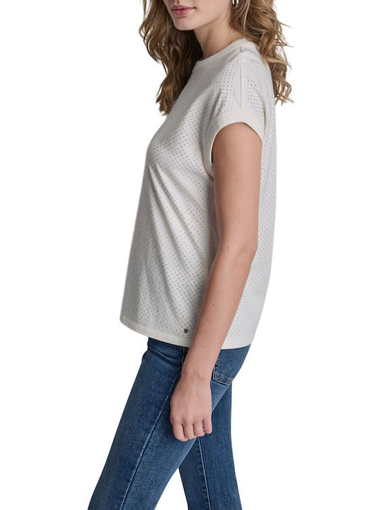 DKNY Ecru Women's Blouse