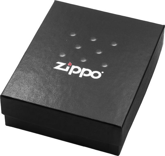 Zippo Ветроустойчива Запалка С Пламък В Червен Цвят