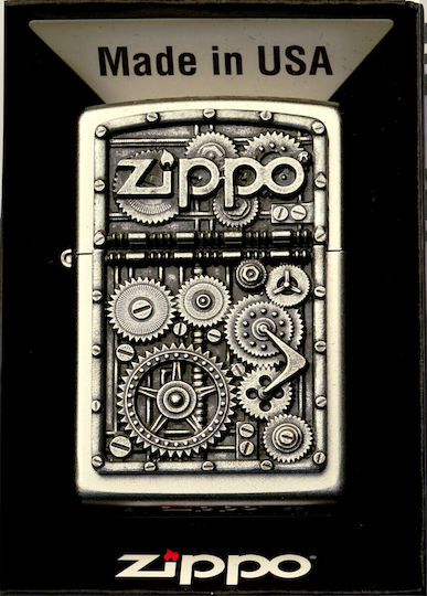 Zippo Windproof Flame Lighter in Beige Colour