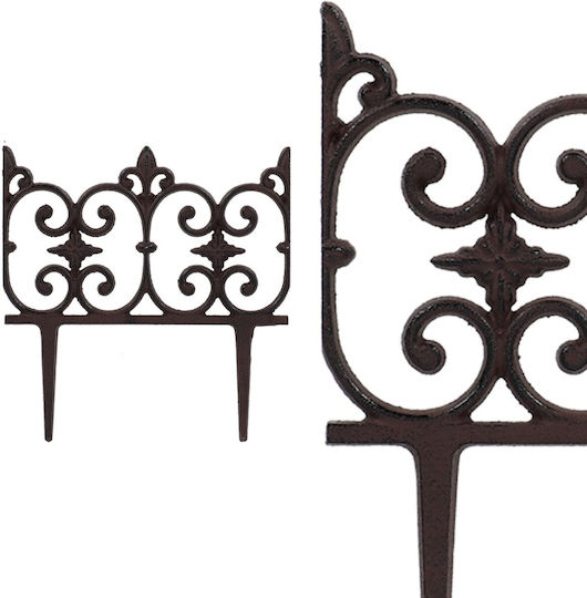 Cast Iron Garden Fence 26.5x28 Cm
