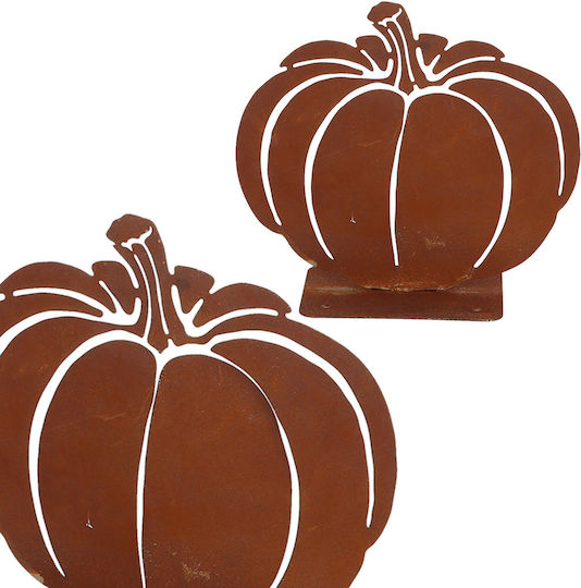 Dovleac Metalic Decorativ Înălțime 17,2 Cm