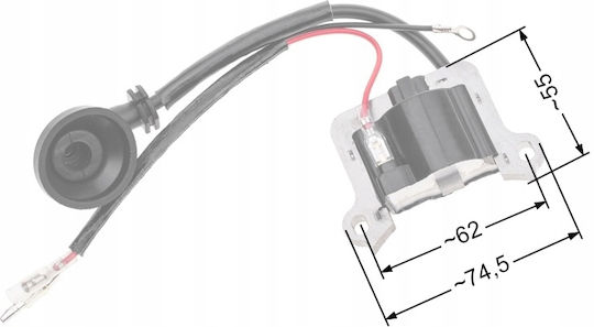 Ignition Coil Petrol Brushcutter Nac Brushcutter Cg430 520