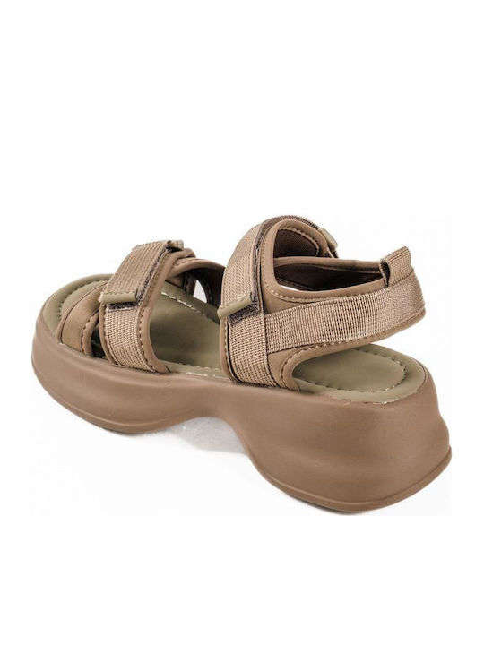 Women's Sporty Green Sandals