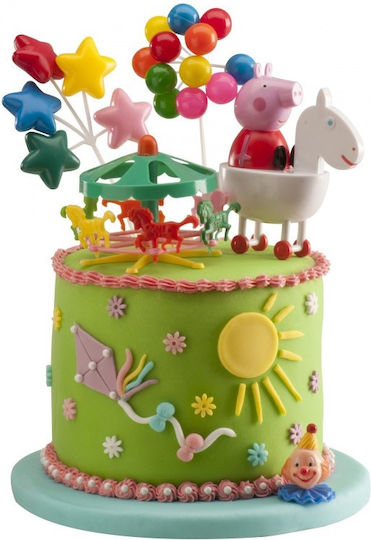 Cake Decoration Peppa Pig Birthday 6pcs