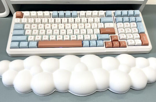 MCHOSE K99 V2 Ασύρματο Gaming Μηχανικό Πληκτρολόγιο 98% με RGB φωτισμό (Αγγλικό US) Horizon Orange