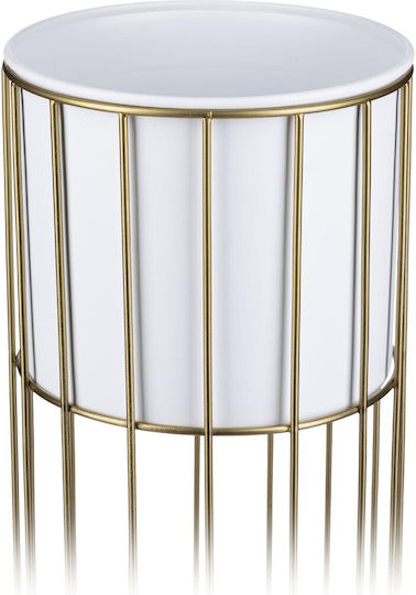 HowHomely Metallischer Goldener Blumentopf
