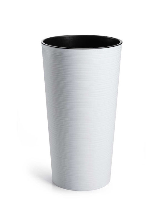 HowHomely Γλάστρα Πλαστική White HowHomely Γλάστρα Πλαστική White