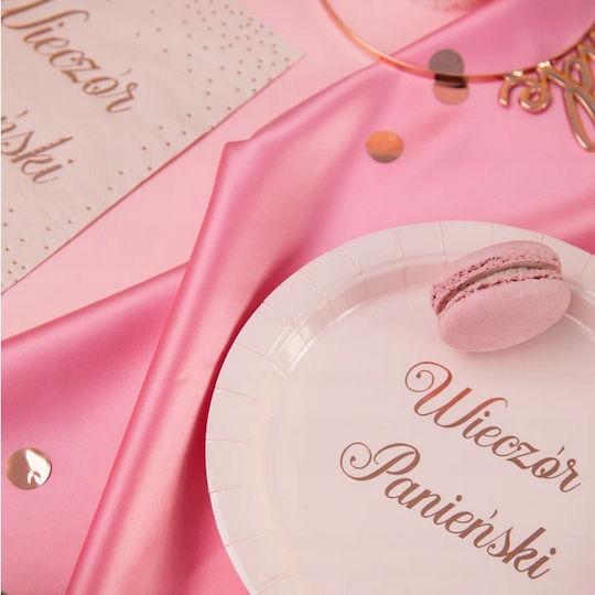 Papierplatten Bachelorette Party 18cm 6 Stück
