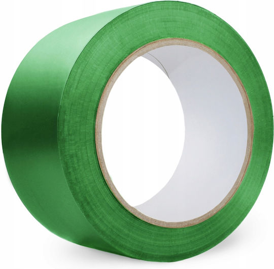Bandă De Semnalizare Din Plastic Verde Lungime 33m