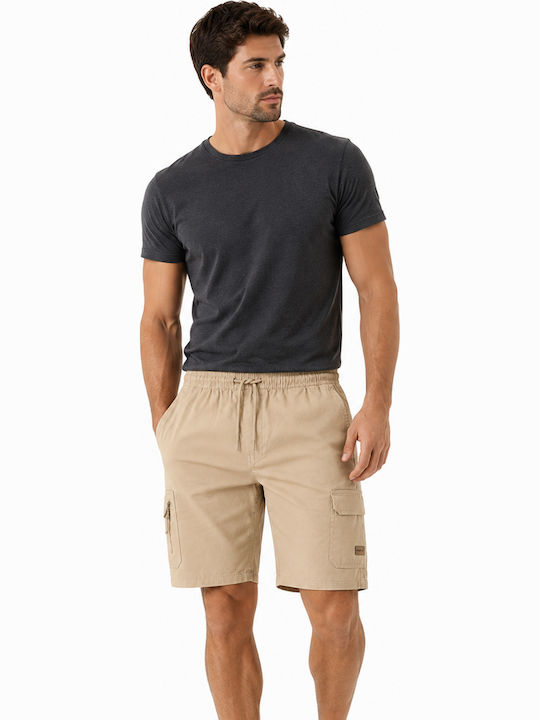 Men's Cargo Beige Shorts