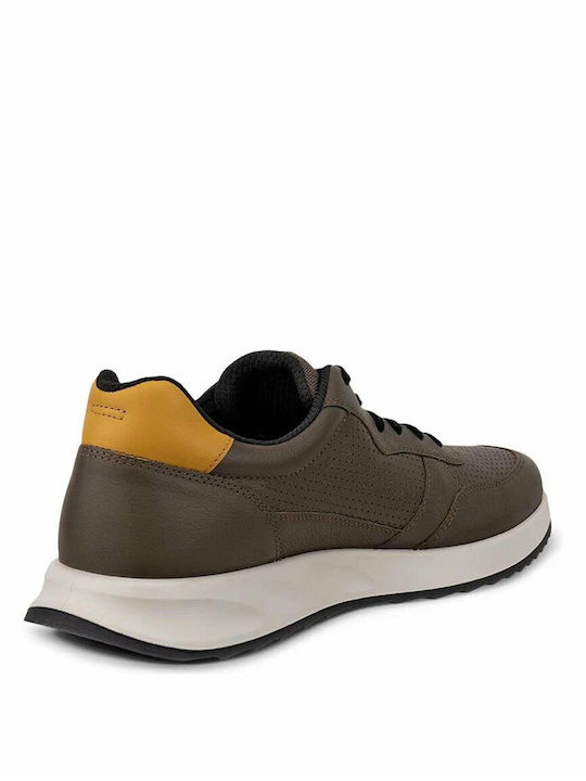 Ανδρικά Ανατομικά Sneakers Ανοιχτό Καφέ
