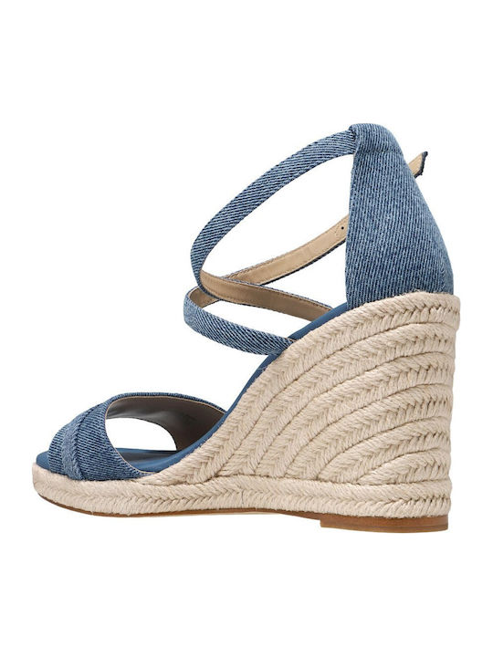 Mandy Summer Women's Platforms Blue