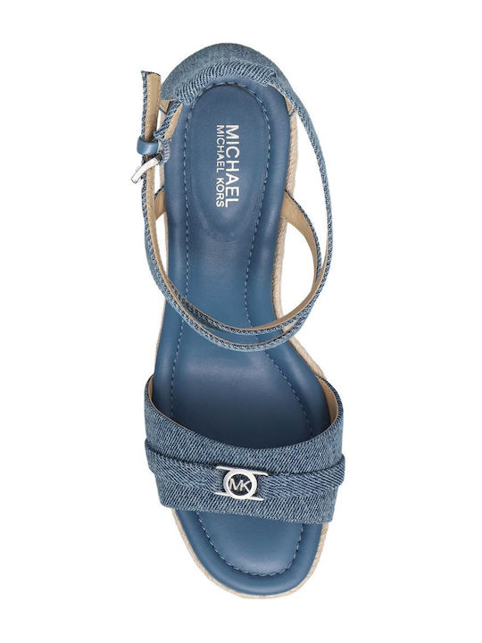Mandy Summer Women's Platforms Blue