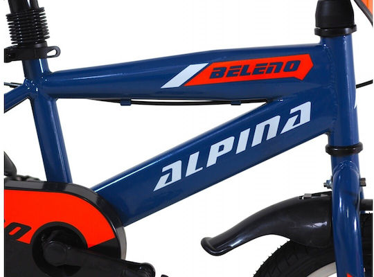 Alpina Bicicletă Copii BMX 18" cu Cadru din Aluminiu Albastru