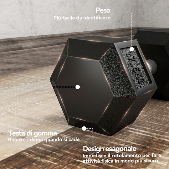HomCom Hantel 1 x 35kg