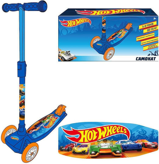 AS Scuter Copii Hot Wheels 3 Roți Pentru 3+ Ani Albastru