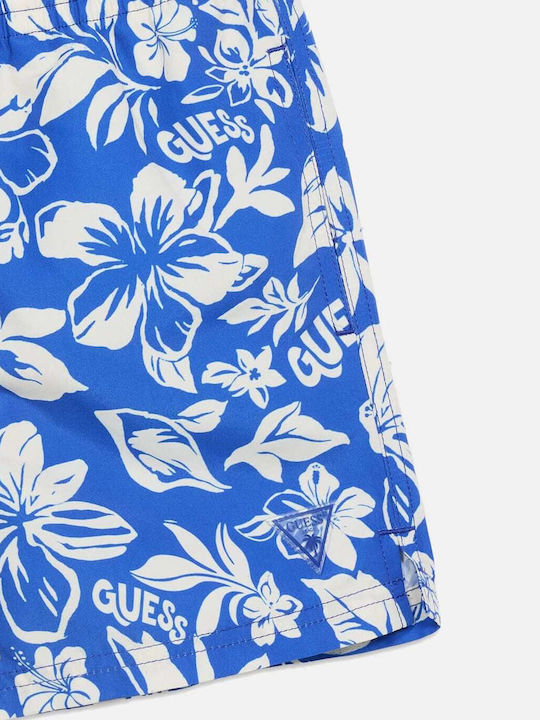 Guess Trunk Kids Swimwear Swim Shorts Blue