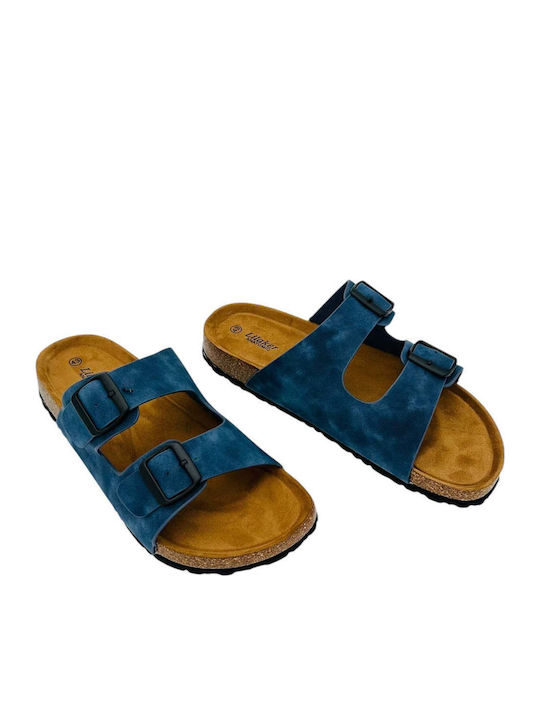 Ανδρικά Σανδάλια σε Μπλε Χρώμα Regular Fit