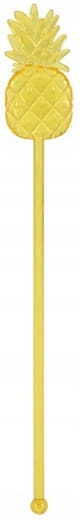 Set 12 Colorful Cocktail Decorations 24cm Plastic