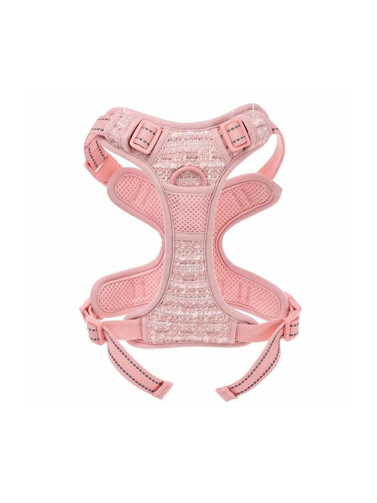 M Pets Haute Couture Еластична Каишка H Harness Розова Розова S M Pets Haute Couture Еластична Каишка H Harness Розова Розова S