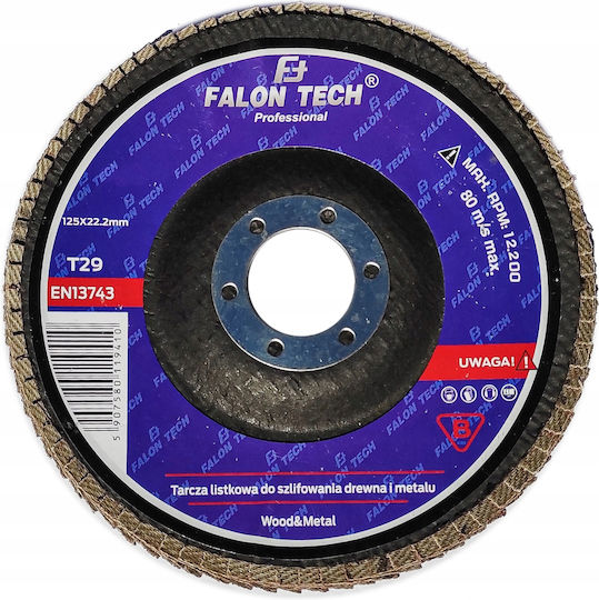 125mm P60 Flap Disc Grinding