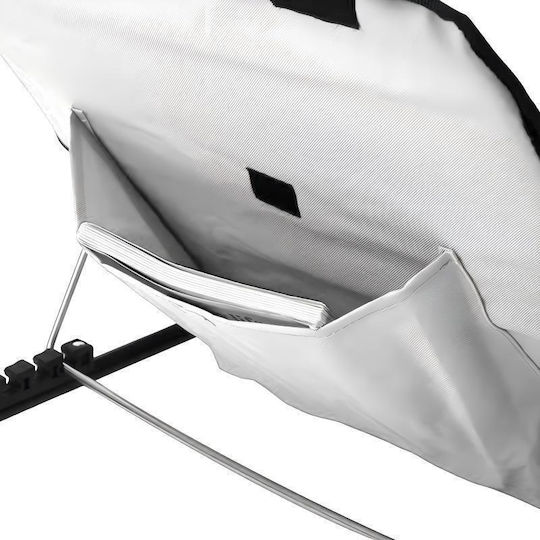 Medrelaxhome Πτυσσόμενη Ξαπλώστρα ComfortFlex Γκρι