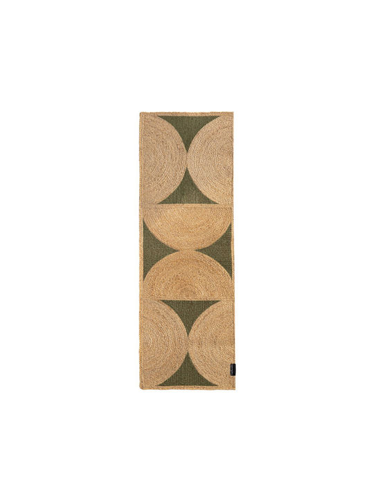 Guy Laroche Mirage Rug Runner Summer Jute Olive 70x200cm