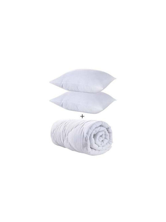 SteweHome Σετ Πάπλωμα Ημίδιπλο με Γέμιση Microfiber 195x215εκ. 800 800 GSM